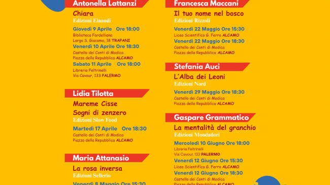 Riparte (e si fa in tre) la rassegna Intrecci Narrativi