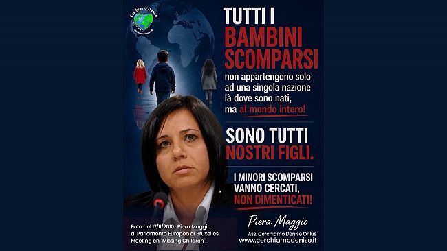 Denise Pipitone, i bambini scomparsi sono figli del mondo. La battaglia di Piera Maggio per verità e giustizia
