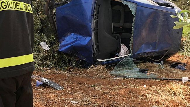 Scontro tra un auto ed un trattore sulla SS.113, un morto