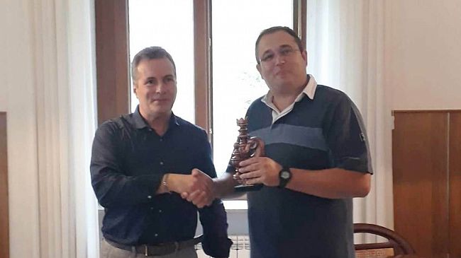 Scacchi: Giuseppe Dino concede il bis al torneo della Marina Militare a La Spezia