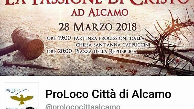 Alcamo, “La Passione di Cristo” in notturna