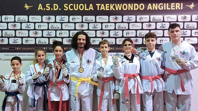 ​Ancora medaglie per Mazara con la Scuola Taekwondo Angileri