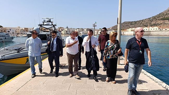 Il sindaco di Favignana incontra il sottosegretario alla Giustizia Andrea Delmastro