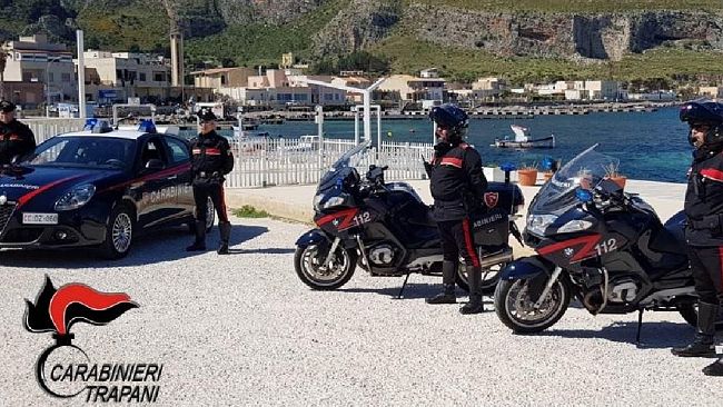 Valderice. 23enne condotto in carcere per violazione detenzione domiciliare