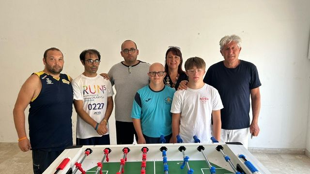 Mazara, ​inaugurata la nuova sede di calcio balilla dell’ASD Paralimpica Mimì Rodolico