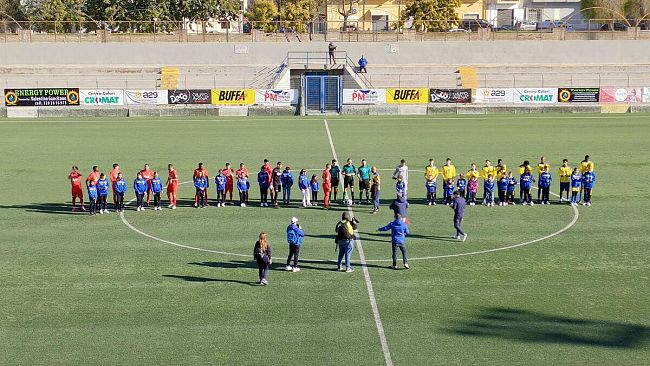 Mazara-Mazarese, I tempo 0-0. Meglio i giallorossi