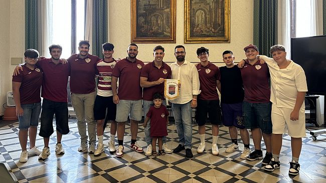 Riconoscimento ufficiale per il Trapani Rugby ricevuto a Palazzo D'Alì