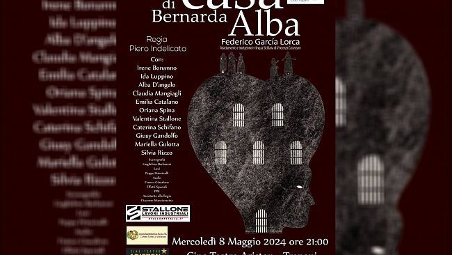“La casa di Bernarda Alba” in scena al Cine Teatro Ariston di Trapani