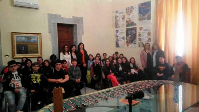 Marsala: Studenti della “Mazzini” in visita al palazzo Municipale