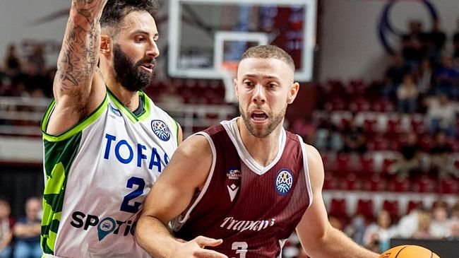 Basket BCL 2^ giornata, Trapani Shark - Tofas Bursa 36-53 all'intervallo 