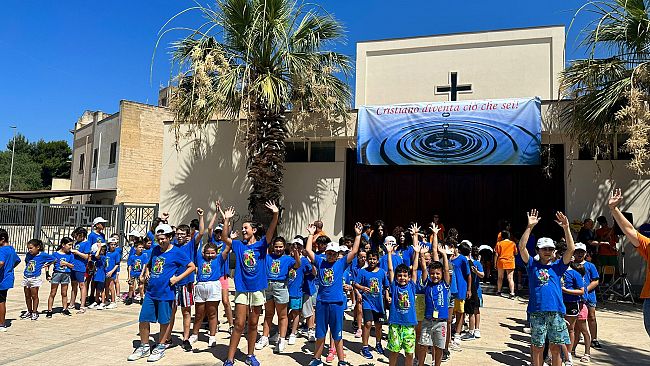 Mazara, grande partecipazione di ragazzi al Cre Grest 2025 della parrocchia San Pietro