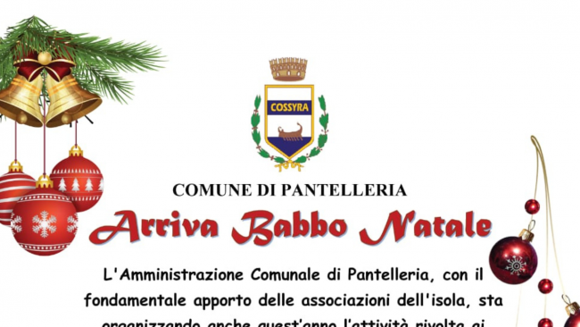 Pantelleria, l'8 dicembre l'evento per bambini 