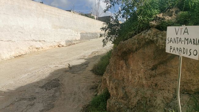 Mazara, al via i lavori di messa in sicurezza della via Santa Maria del Paradiso