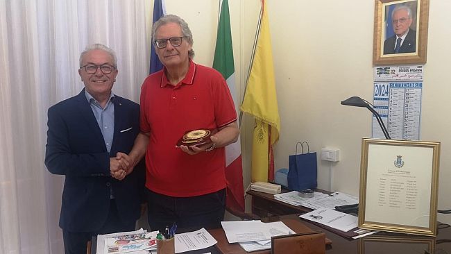 ANCRI, il delegato regionale Attilio Vinci incontra il sindaco Giovanni Lentini