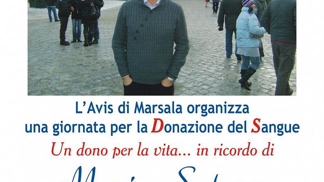L’AVIS Marsala ricorda il donatore Mario Saturno