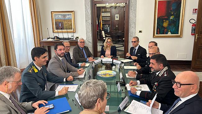 Marsala, in corso i lavori del Comitato di Ordine e Sicurezza Pubblica