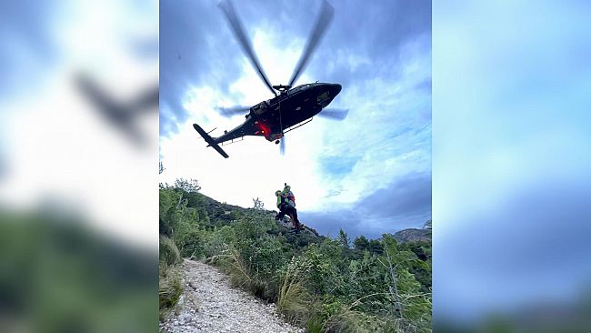 Soccorso dall'Aeronautica Militare di Trapani turista olandese colto da un principio di infarto