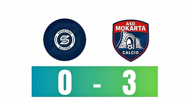 Mokarta Calcio, colpo esterno da tre punti: Sporting Alcamo battuto 3-0
