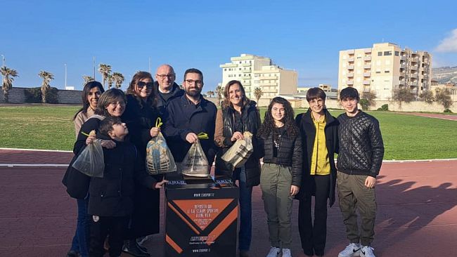 Il riciclo delle scarpe sportive arriva a Trapani