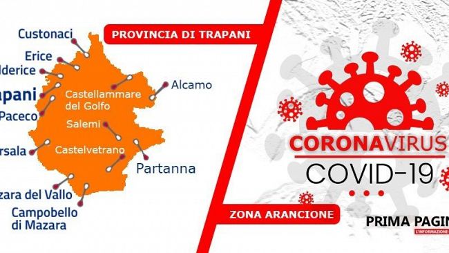 Coronavirus, boom di positivi nel trapanese: sono 2562, impennata a Trapani e Marsala