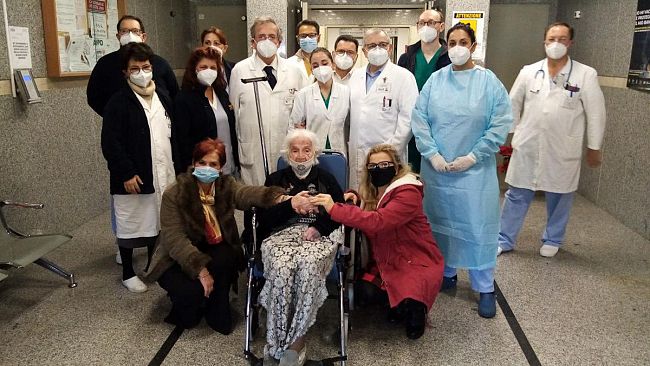 Coronavirus, la storia di Angela: a quasi 101 anni guarisce dal Covid