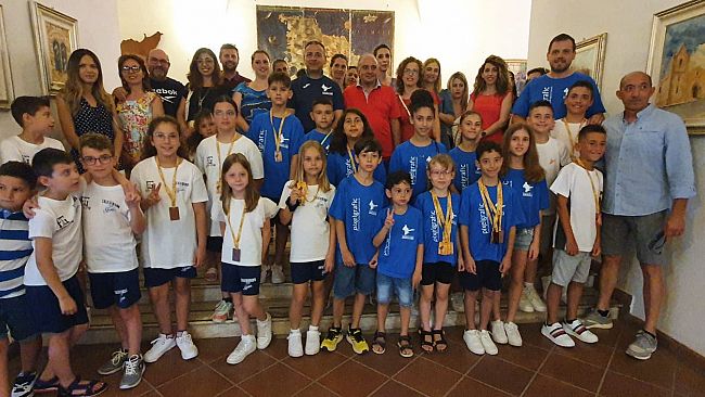Mazara, giovanissimi atleti di Taekwondo al Palazzo di Città