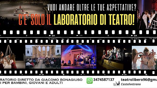 Al via le iscrizioni ai corsi di teatro per adulti e giovani del Kepos Performing Theater diretto da Giacomo Bonagiuso