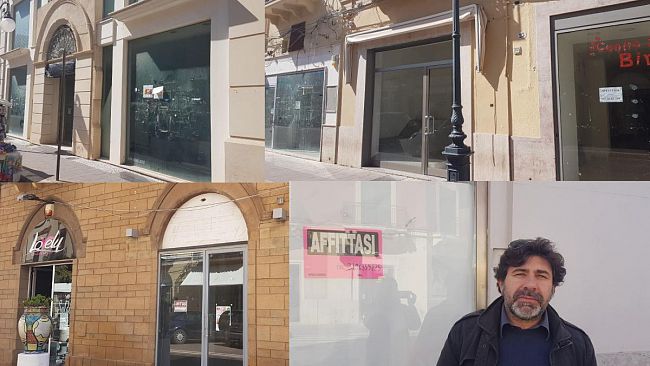 VIDEO – C/so Umberto I sempre più deserta: locali sfitti e poca clientela…