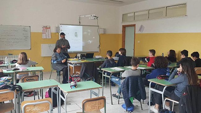 VIDEO – Studenti della “Pirandello”  intervistano l’esperto in Informatica Alessandro Palma
