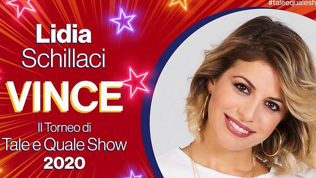 La castellammarese Lidia Schillaci trionfa a “Il Torneo di Tale e Quale Show 2020”