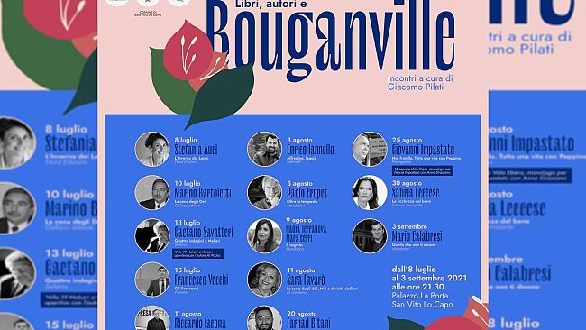 San Vito Lo Capo, dall’8 luglio riparte “Libri autori e bouganville”
