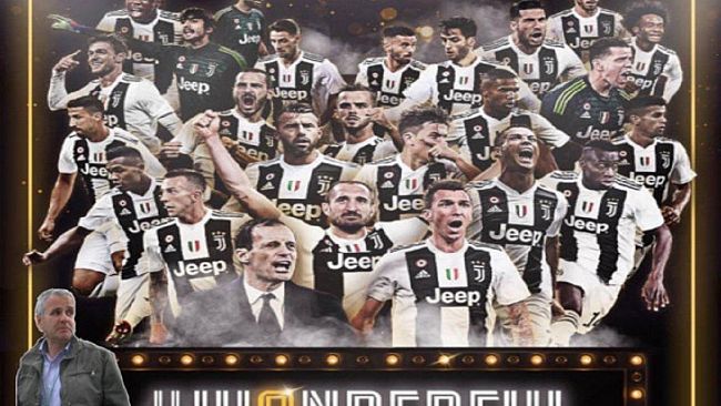 Juve , e sono 8 ! Ronaldo resto al “mille per siento” !
