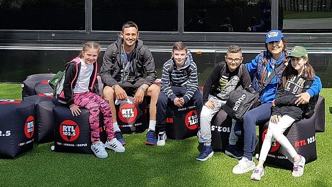 Piccoli campioni della Ruggero Settimo al Foro Italico Di Roma