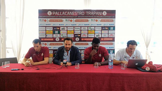 Pallacanestro Trapani, presentati Roberto Marulli e Curtis Nwohuocha