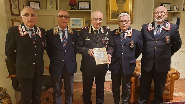 Carabinieri: il Generale Castello incontra l’Associazione Nazionale Carabinieri
