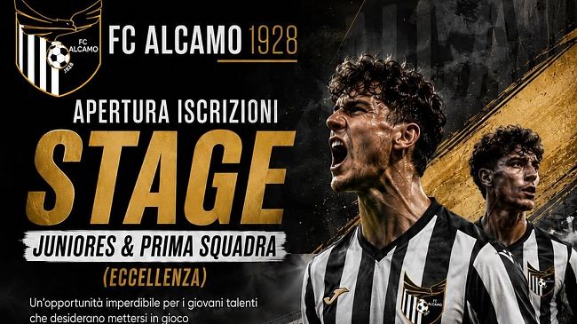 Conferme, stage, mercato e stadio: l'Alcamo calcio al lavoro per l'eccellenza 
