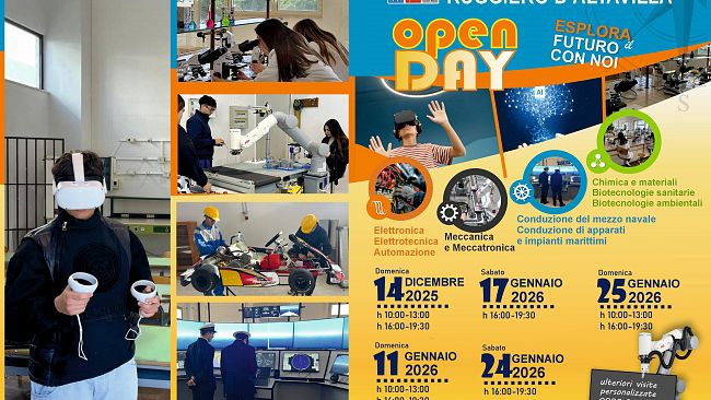Mazara. L’I.S “Ruggiero D’Altavilla” apre le porte al pubblico: al via le giornate dell’Open Day