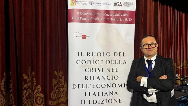​Mazara torna capitale giuridico economica con “Il ruolo del Codice della crisi nel rilancio dell’economia italiana”