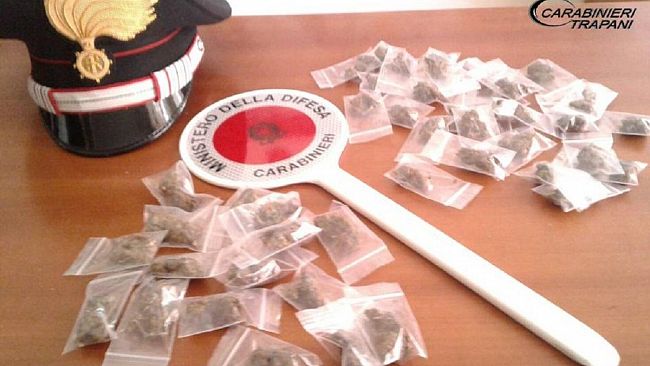 Arrestato 50enne a Castellammare del Golfo dai Carabinieri per spaccio di droga