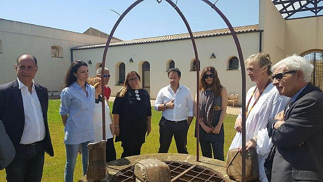 Inaugurato al Baglio Florio delle Cave di Cusa il “Padiglione Filosofico”  per Bias 2018
