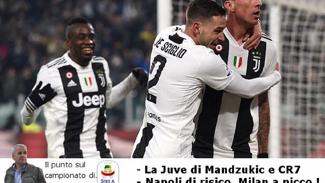 La Juve di Mandzukic ! Crisi Milan, Higuain irriconoscibile, pari Inter,  Napoli al cardiopalma