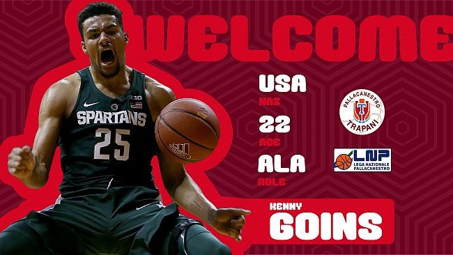 Kenneth Goins è un giocatore della Pallacanestro Trapani