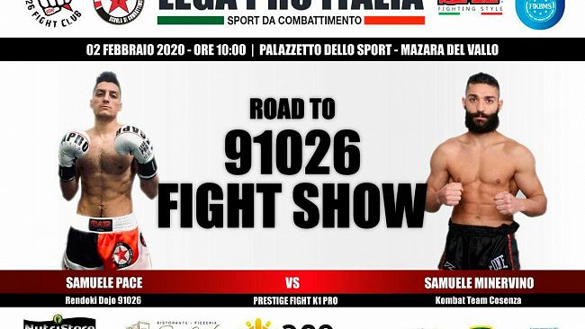 VIDEO –  Domenica senza esclusione di colpi al Palasport di Mazara con la 91026 Fight Club