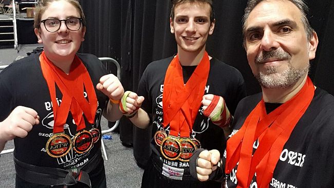 Arti Marziali, ottimi risultati per l’Asd team Sicilia ai “WTKA England Open Championships 2018”