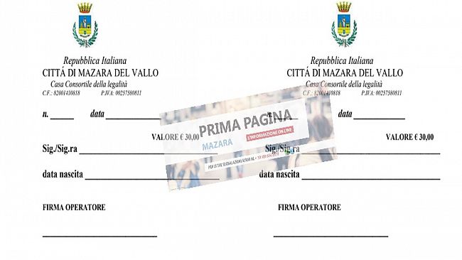 Mazara, buoni spesa da 30 euro ciascuno per fronteggiare l’emergenza
