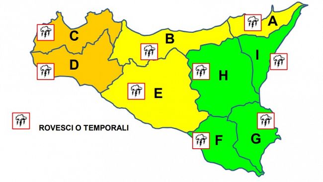 ​Allerta meteo arancione: possibili burrasche e mareggiate nel Trapanese