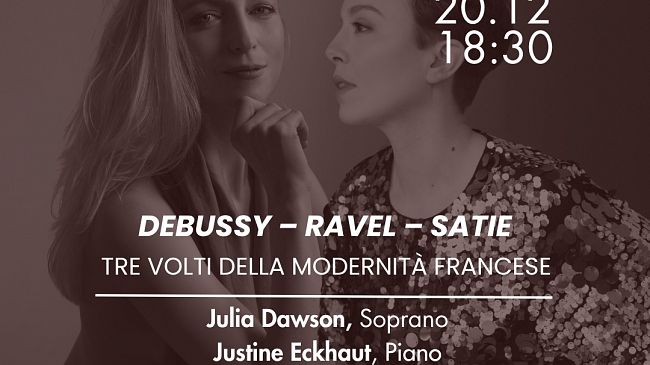 Palermo classica, Debussy , Ravel, Satie i tre volti della modernità francese al teatro Selinus