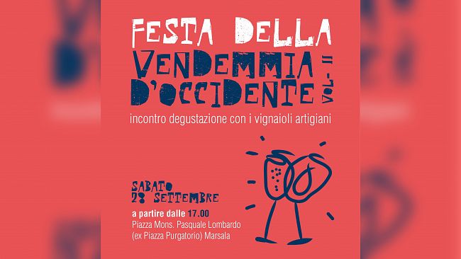 Marsala, al via la seconda edizione della Festa della Vendemmia di Occidente