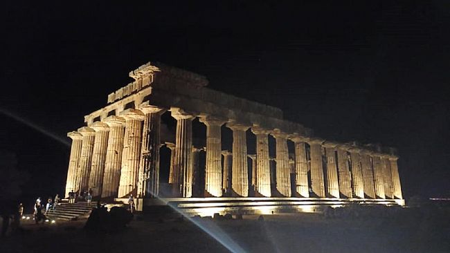 Selinunte, stasera parte l'esperimento dell'apertura del Parco in notturna fino alle 23