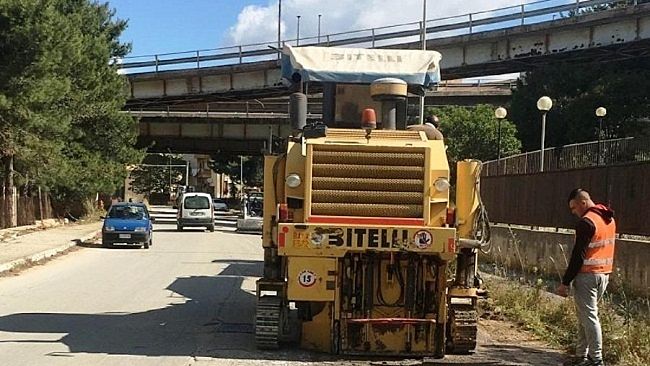 Partanna, iniziati i lavori di manutenzione straordinaria in diverse strade comunali